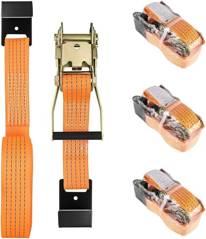 4Pack 2in 30ft Ratchet Strap Flat Hook Blue Heavy Duty Flatbed Straps for Trailer Tie Down Straps Box Truck Accessories Cargo Loading 10000lbs Breaking Load in Saudi Arabia