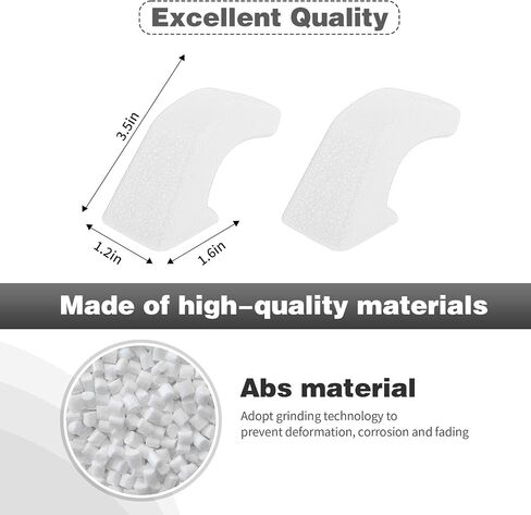 CheroCar Bumper Tow Hook Covers Tow Hook Protector External Accessories for Jeep Wrangler JK JL,for Jeep Gladiator TJ,White…… in Saudi Arabia