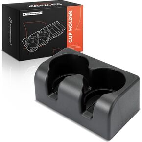 A-Premium Cup Holder Compatible with Chevrolet Colorado 2004-2012 & Canyon 2004-2012 & Hummer H3T 2009-2010, In Rear Seat, Replace# 89039574, 89039575