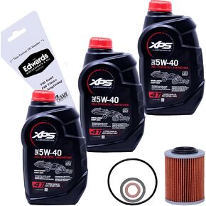 Can-Am XPS 4-Stroke Full Synthetic Oil Change Kit for Can-Am Maverick 1000R 2013-2019