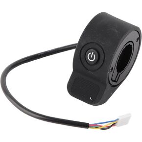 Health Gear Electric Scooter Throttle Accelerator, Scooter Throttle Speed Control, Electric Scooter Thumb Throttle ABS Single Button Electric Scooter Throttle Speed Control for