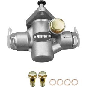 Fuel Lift Pump Kit Fit for Navistar Maxxforce DT466 DT530 HT530 Fuel Pump, Fuel Transfer Pump Replace 1821233C91