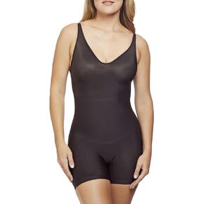 Girl Power Womens Mid-thigh Shaping Bodysuit