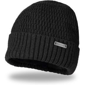 Haggar Men's Knit Cuffed Beanie Hat