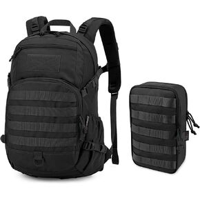 Mardingtop 25L Tactical Backpack + Molle Tactical Utility Pouch