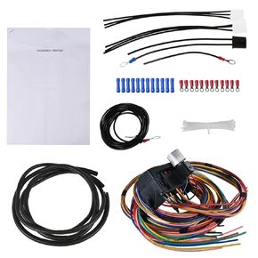 14 Circuit Fuse Universal Wire Harness Kit Replacement for Muscle Car Hot Rod Street Rod XL