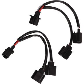 Headlamp Splitter Wire, Male To Female 9008 H13 Wiring Harness Socket Adapters Plug and Play Duty for Pickup for LED Wire Cable
