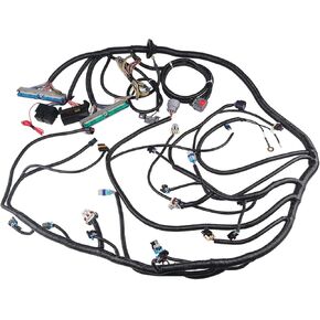 Engine Wiring Harness Professional Standalone Wiring Harness with 4L60E Transmission Drive By Wire, with Wiring Guide Manual, Compatible with DBW LS3 Engines 4.8 5.3 6.0 2003 2004 2005 2006 2007