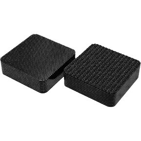 20PCS Car Mat Fixing Clips, Automotive Anti-Slip Carpet Fasteners Floor Pad Retainer, Double Sided Adhesive Car Foot Mats Fixing Stickers, Universal Car Accessories (Rectangular)