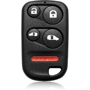 Replacement for 2001 2002 2003 2004 Honda Odyssey Key Fob Remote Control OUCG8D-440H-A 5 Buttons 308MHz Black