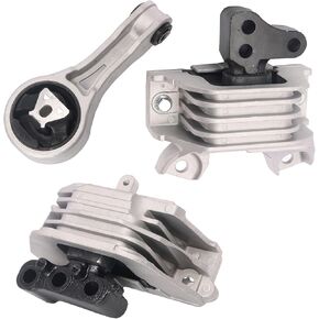 Engine Motor and Transmission Bracket Kits Fit for Dodge Journey 2.4L 2011-2017, Auto Engine Motor and Automatic Trans Set 3 PCS# A5687 / A5686 / A5754