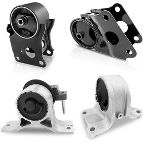 4PCS Motor Mount Set, Engine Mounts Engine Motor Mount & Trans Mount for 2002 2003 2004 2005 2006 Nissan Altima Auto Trans L4 2.5L Sedan A7343 A7340 A7342 A7341