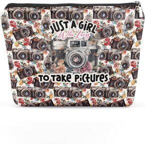 Magic Stuff Funny Makeup Bag Librarian Gifts Magic Cosmetic Bag for Women Female Girls Best Friend Sister Daughter Bestie Wizard Gifts Wizard Stuff Travel Organizer Graduation Birthday Gifts
