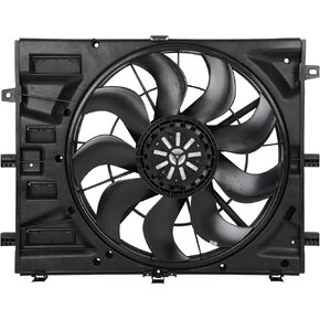 SCITOO 84221606 Radiator Cooling Fan Compatible for 2018-2019 for Chevrolet for Equinox 2018-2019 for GMC for Terrain