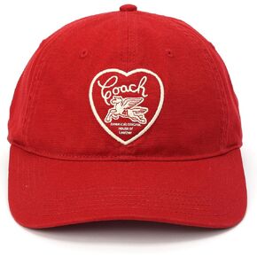 Coach Women's Baseball Hat, Red Chalk