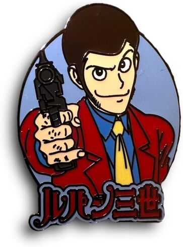 Lupin the Third enamel pin Lupin III pin Lupin the Third pins Lupin the Third lapel pin Lupin the Third figure pin Lupin the Third badge Lupin the Third decor Daisuke Jigen pin Daisuke Jigen merch Daisuke Jigen sticker Metal Enamel Pins and Brooches for L in Saudi Arabia