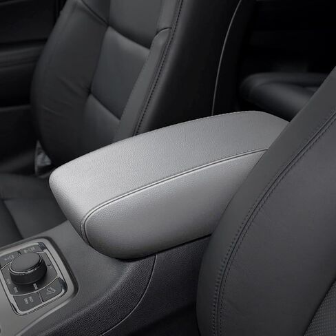 أغطية مسند الذراع باللون الرمادي من AOMSAZTO لسيارة جيب جراند شيروكي 2011-2021 (وليس لعام 2022) in Kuwait