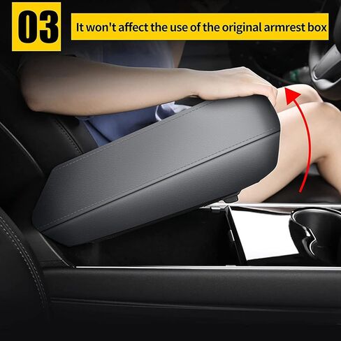 أغطية مسند الذراع باللون الرمادي من AOMSAZTO لسيارة جيب جراند شيروكي 2011-2021 (وليس لعام 2022) in Kuwait