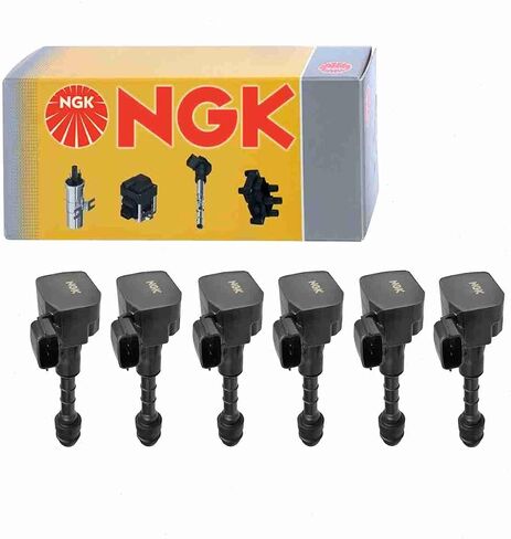 6 pc NGK Ignition Coils compatible with Nissan 350Z 3.5L V6 2003-2008 in Saudi Arabia