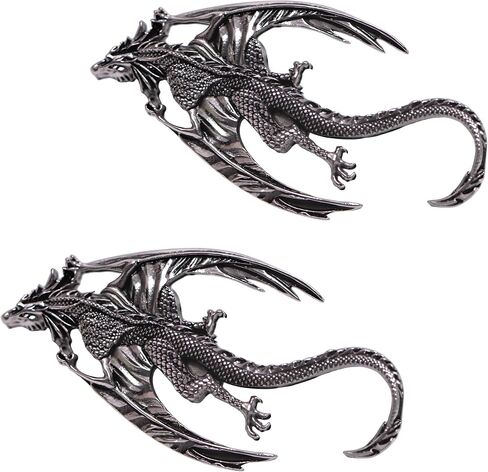 2PCS Retro Viking Brooch For Women Dragon Brooch Talisman Jewelry, Gift For Men in Saudi Arabia