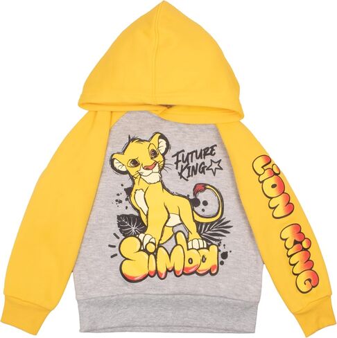 مجموعة ديزني ذا ليون كينج بويز المتطابقة من سيمبا كنزة قطيفة ومجموعة صوف الركض للأولاد، حزمة من قطعتين in Kuwait