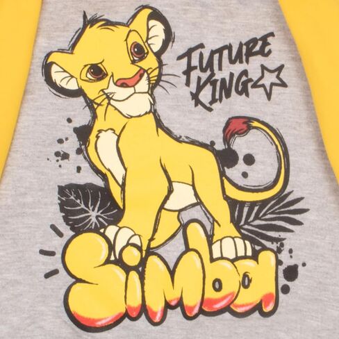 مجموعة ديزني ذا ليون كينج بويز المتطابقة من سيمبا كنزة قطيفة ومجموعة صوف الركض للأولاد، حزمة من قطعتين in Kuwait