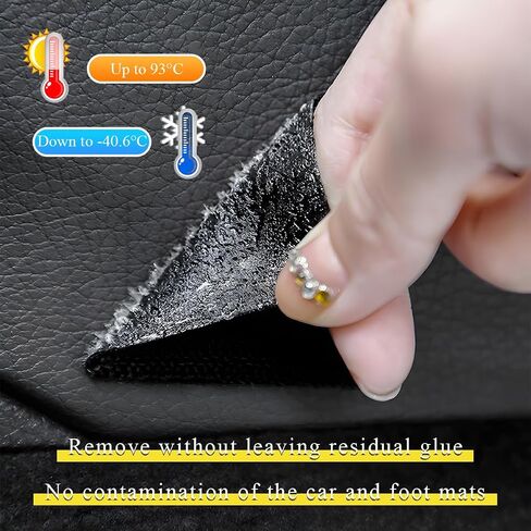 20PCS Car Mat Fixing Clips, Automotive Anti-Slip Carpet Fasteners Floor Pad Retainer, Double Sided Adhesive Car Foot Mats Fixing Stickers, Universal Car Accessories (Rectangular) in Kuwait