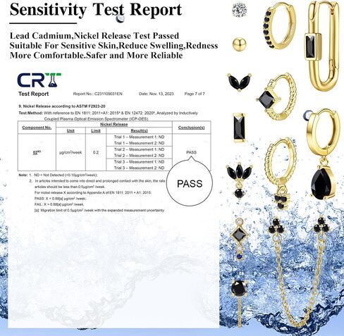 Sanfenly Stud Earrings Small Gold Hoop Earrings Set for Women Flat Back Earring Hypoallergenic Cartilage Earring Lightweight Dainty 14K Gold Stud Earrings for Multiple Piercing Set in Kuwait
