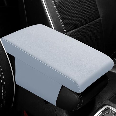 Center Console Pad, 12.2''×8.1'' Memory Foam Auto Armrest Cushion, Comfortable Arm Rest Storage Box Cover, Universal Car Interior Accessories for Most Vehicle, SUV (Black) in Kuwait