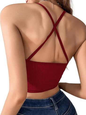 Milumia Women See Through Contrast Mesh Crop Tops Going Out Tee Shirts in Saudi Arabia