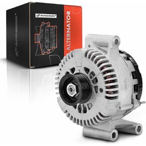 A-Premium Alternator Compatible with Ford Escape 2005-2007, Mazda Tribute 2005-2006, Mercury Mariner 2005-2007, L4 2.3L, 12V 130A Clockwise 6-Groove Pulley, Replace# 5L8T10300LC
