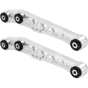 PTNHZ Lower Control Arms Aluminum w/Bushing Relacement For 89-98 Honda Civic CRX Del-Sol 94-01 Acura Integra (1 Pair)