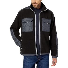 The North Face Men's Royal Arch Fleece Full Zip Jacket (as1, alpha, xx_l, regular, regular, TNF Black/Vanadis Grey/Meld Grey)