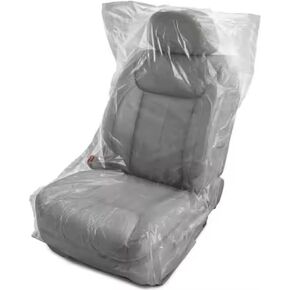 Disposable Interior Car Seat Covers - Pack of Protective Seat Covers for Cars, Trucks & Semi Trucks | Automotive Shop, Salon & Car Dealership Supplies | Perfect Truck and Chair Seat Protectors