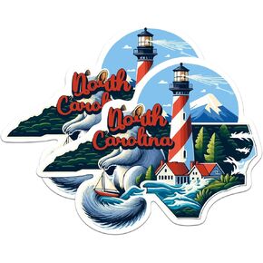 (2 Pack) Alaska State Shape Stickers - AK State Sticker - Choose from 50 States - 5 Inches On Longest Side - Premium Vinyl - for Cars, Skateboards, Laptops - Made in USA - BMCS1244