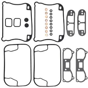 Carbman 17042-92 Rocker Box Gasket Kit Steel Base Gaskets for 1992-1999 Harley Evolution 1340cc Big Twin