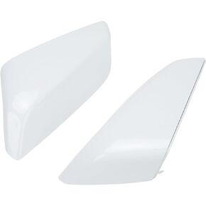 2016-2023 Malibu Side Mirror Cover, 1 Pair Passenger & Driver Side White Mirror Cover Replaces 84026842 84026841