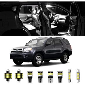 AWALITED 6pcs CRV Interior LED Lights Kit Super Bright LED Map Dome Light Bulbs for 1995 1996 1997 1998 1999 2000 2001 Honda CRV All Models