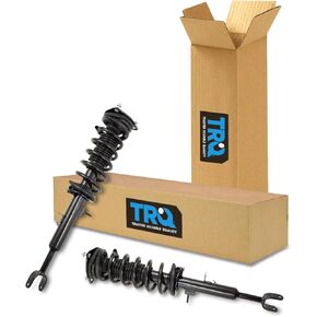 TRQ Front Loaded Complete Shock Strut & Spring Assembly 2 Piece Pair Set for 2003-2007 Infiniti G35 Rear Wheel Drive