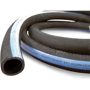 Sierra International 116-250-0341 Shields Shieldsflex II Water/Exhaust Hose with Wire - 3/4" x 6-1/4',Black