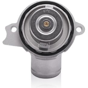 OCPTY Thermostat Housing Fit for Mercedes-Benz C240 2001-2005,for Mercedes-Benz C280 1998-2000,for Mercedes-Benz C320 2001-2005 Engine Coolant Thermostat Housing Assembly Replaces 1122030275,428187D
