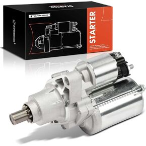 A-Premium Starter Motor Compatible with Honda Accord 2003-2007 & Acura TL 2004-2006, 3.0L 3.2L, 12V 1.6KW 9-Teeth Counterclockwise, Replace# 31200-RCA-A01