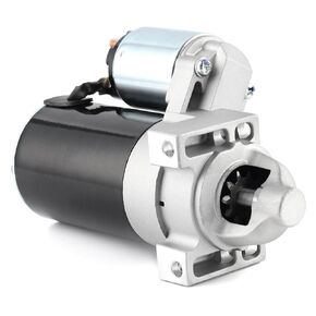 6744 Starter Motor Fit for Kohler Engine Toro Thomas Equipment Steiner Ramrod Kubota Grasshopper Deines Cub Cadet 0.8KW 10-Teeth Automotive Replacement Starter 10455513, 25-098-20-S, 410-12182