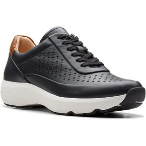 Clarks Women's, Tivoli Grace Sneaker Black Leather