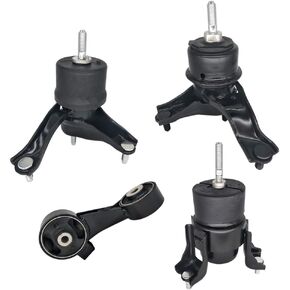 Engine and Transmission Motor Mount Fits 2004 2005 2006 Toyota Camry 3.0L 4PCS A4203 A4212 A4207 A4236