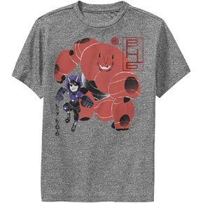 Disney Big Hero 6 Duo Boys Short Sleeve Tee Shirt