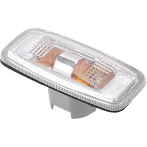 Left/Right Side Marker Light Cover for Nissan M35 2006-2007 Waterproof Blinker Corner Parking Light Turn Signal Light Lens No.261609Y000 Plastic 1pc