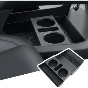 BIBIB0 for 2024 2025 Hyundai Kona Center Console Organizer 2024 2025 Hyundai Kona SX2 Console Trays 2024 Kona Insert Organizer 2024 Hyundai Kona Accessories Armrest Upper Organizer Double Layers