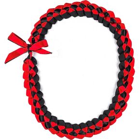 Pingyongchang Graduation Lei Class of 2023 Graduation Ribbon Leis Graduation Necklace Braided Necklaces Graduation Leis gift Party Accessories for Women and Men