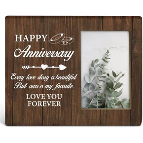 TSUYAWU New Grandparent Gifts, Pregnancy Announcement Gift, Rustic When a Child Is Born So Are Grandparents Wood Picture Frame 8 x 10 Inches, Tabletop and Wall Mounting (Display Photo 4 x 6 Inch)